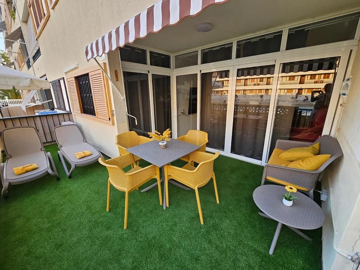 Apartamento Fayser 108 Beachfront With Direct Pool Access From Terrace Arona