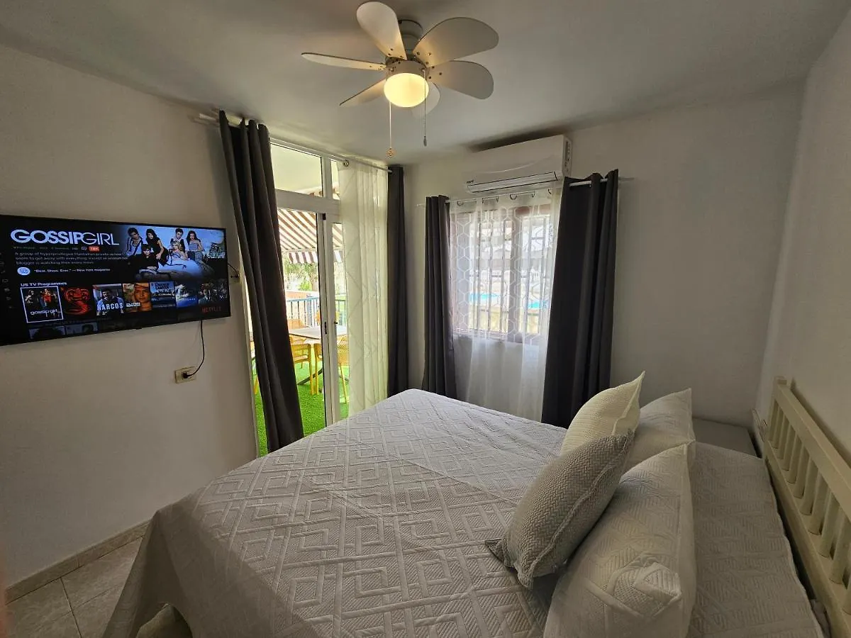 Apartamento Fayser 108 Beachfront With Direct Pool Access From Terrace Arona