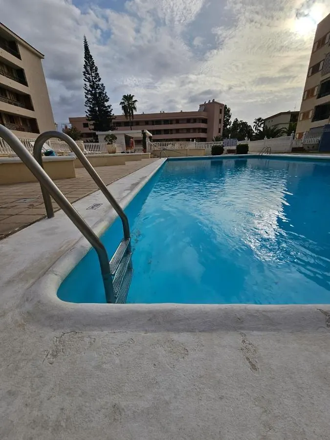 Apartamento Fayser 108 Beachfront With Direct Pool Access From Terrace Arona
