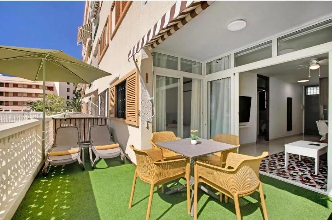 Fayser 108 Beachfront With Direct Pool Access From Terrace Arona  Apartamento