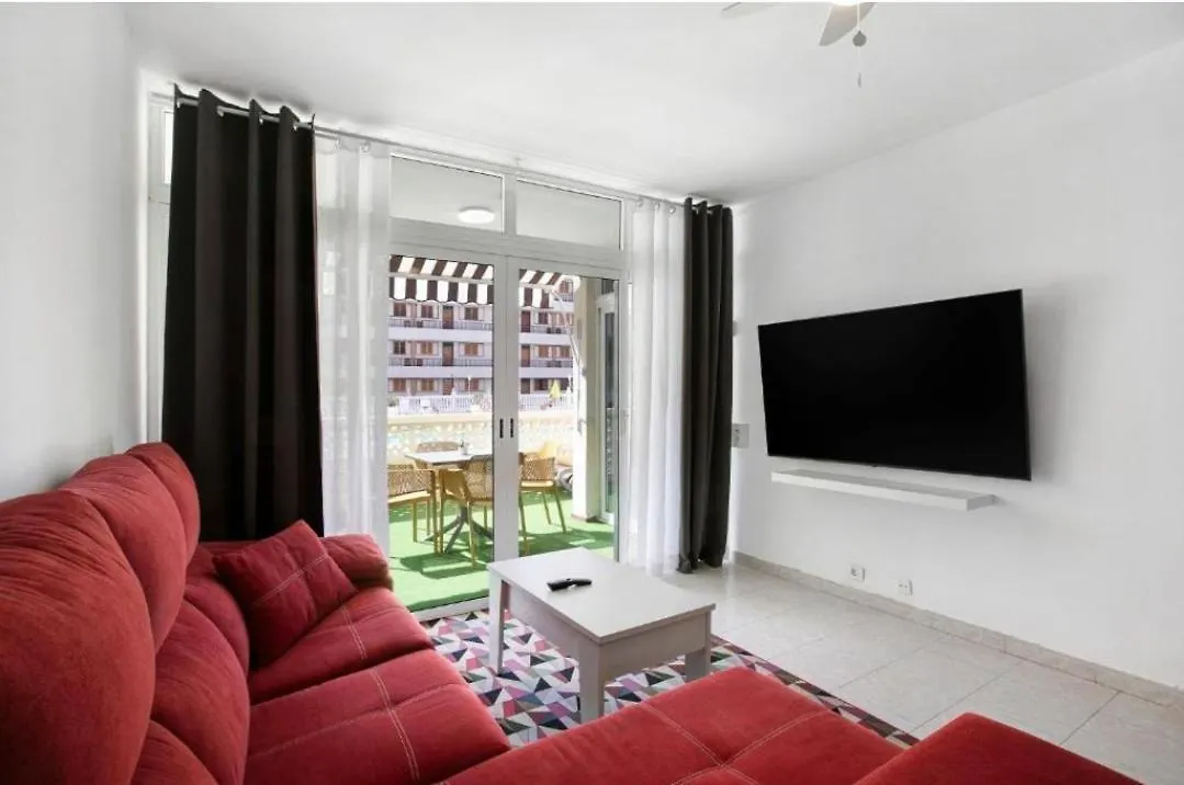 Apartment Fayser 108 Beachfront With Direct Pool Access From Terrace Arona